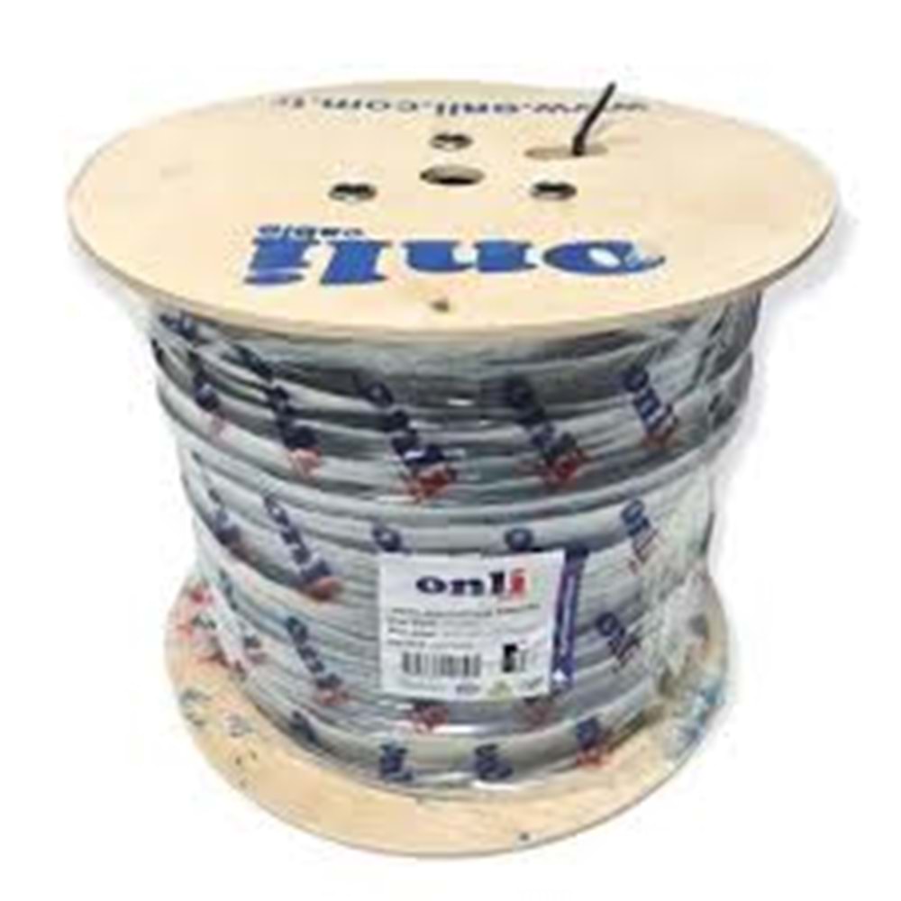 ONLİ CAT-6 (U-UTP) 23 AWG 500 METRE DIŞ MEKAN PE DATA VERİ İLETİŞİM KABLOSU 1