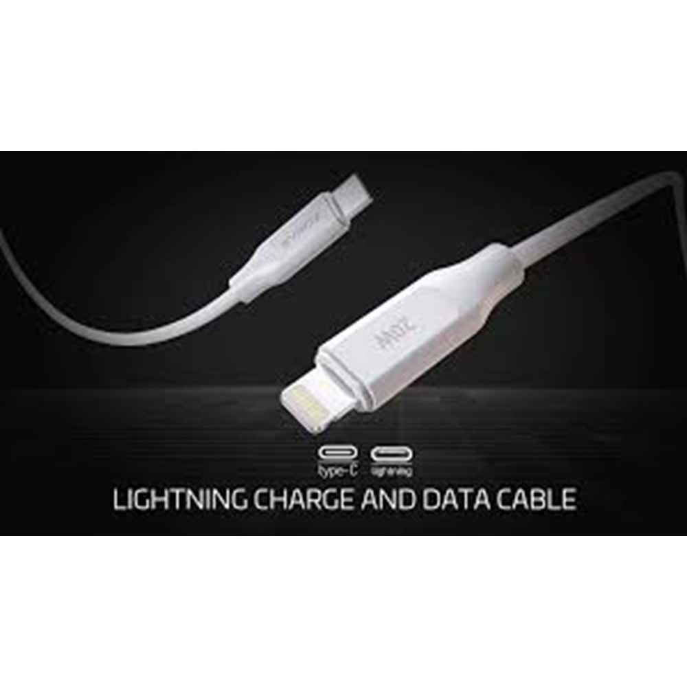 Syrox PD20LK 1 m Lightning to Type-C Şarj Kablosu