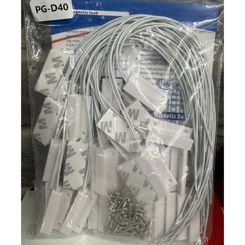 PG KABLOLU MANYETİK KONTAK