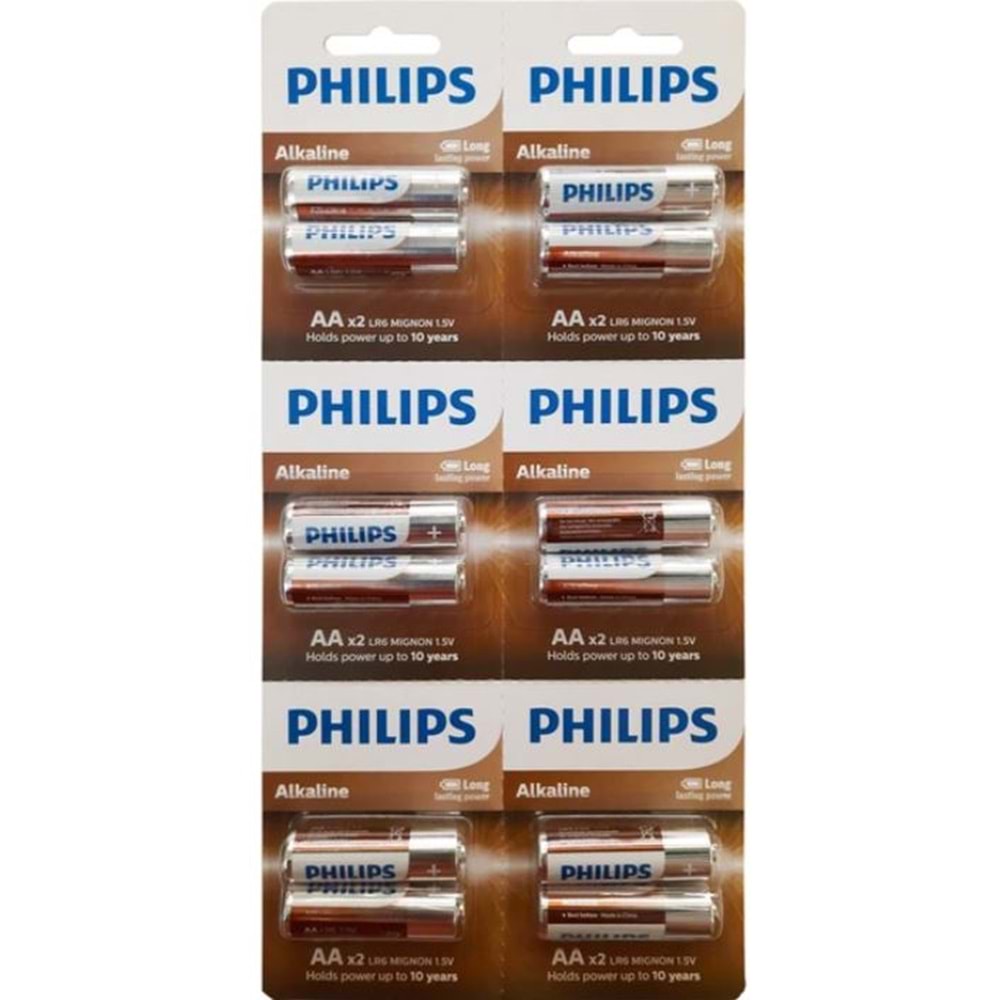 PHILIPS AA ALKALİN KALEM PİL BLİSTER FİYATI