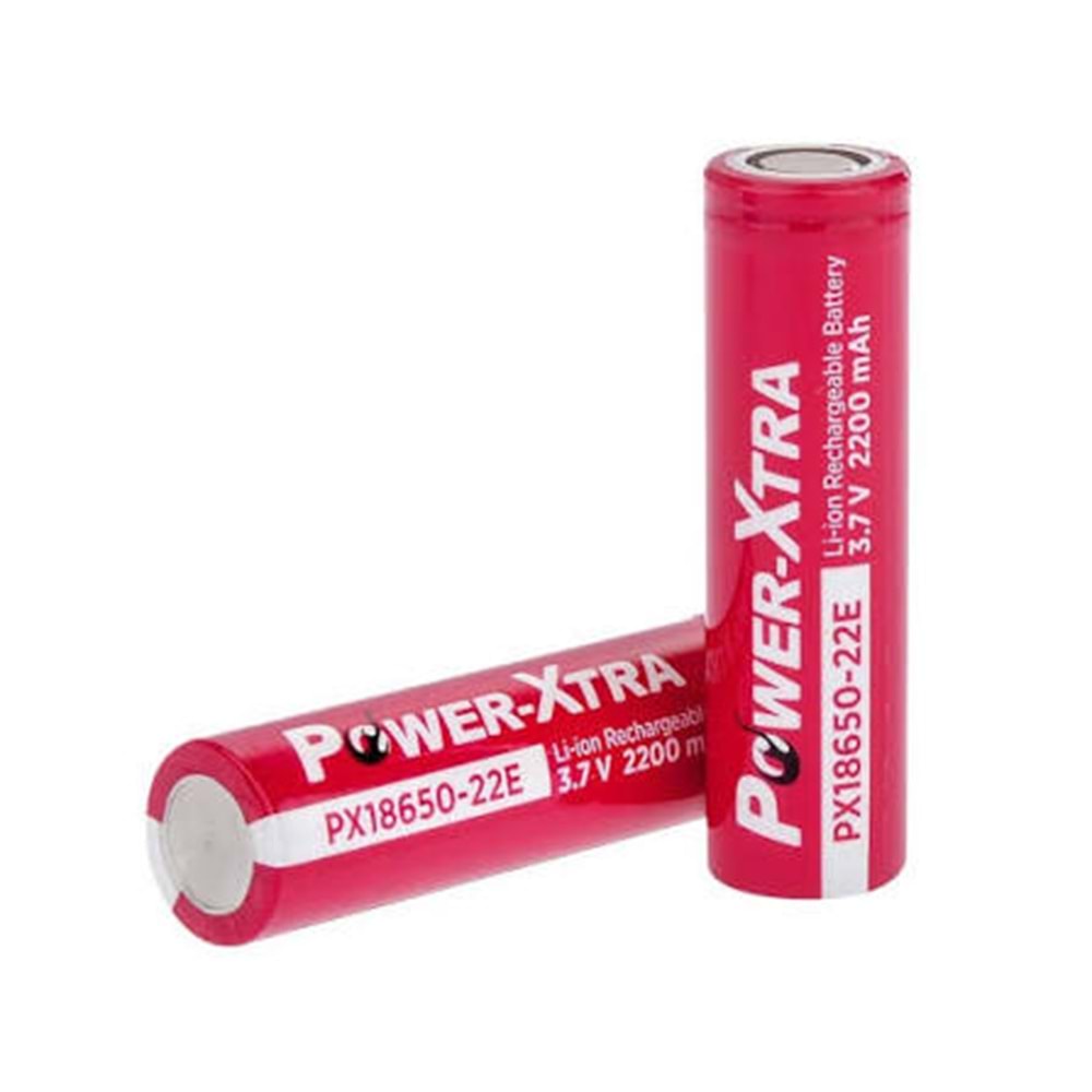 POWER-XTRA 3.7 V 2200 MAH Lİ-İON ŞARJLI PİL