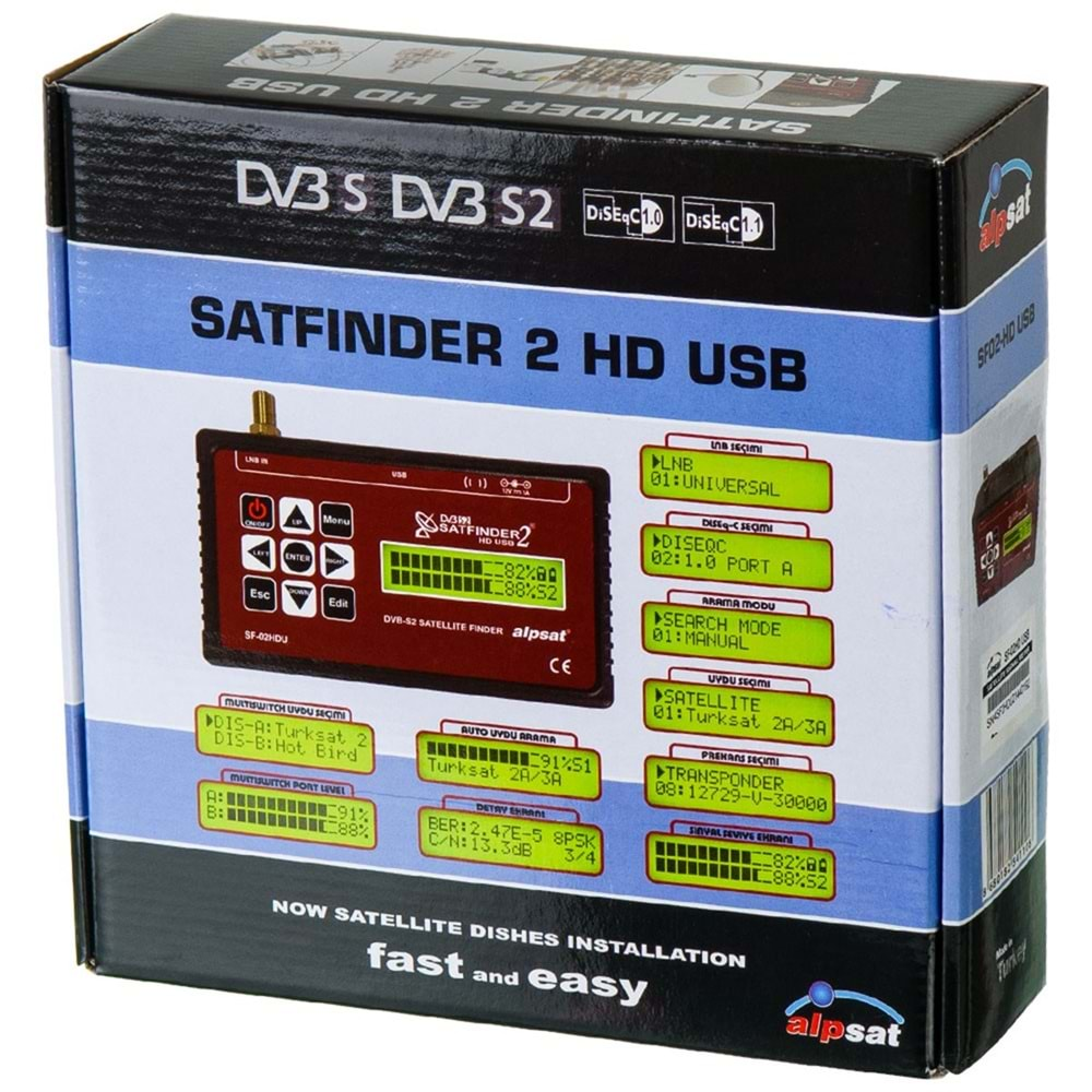 SATFINDER 2 HD USB UYDU BULUCU