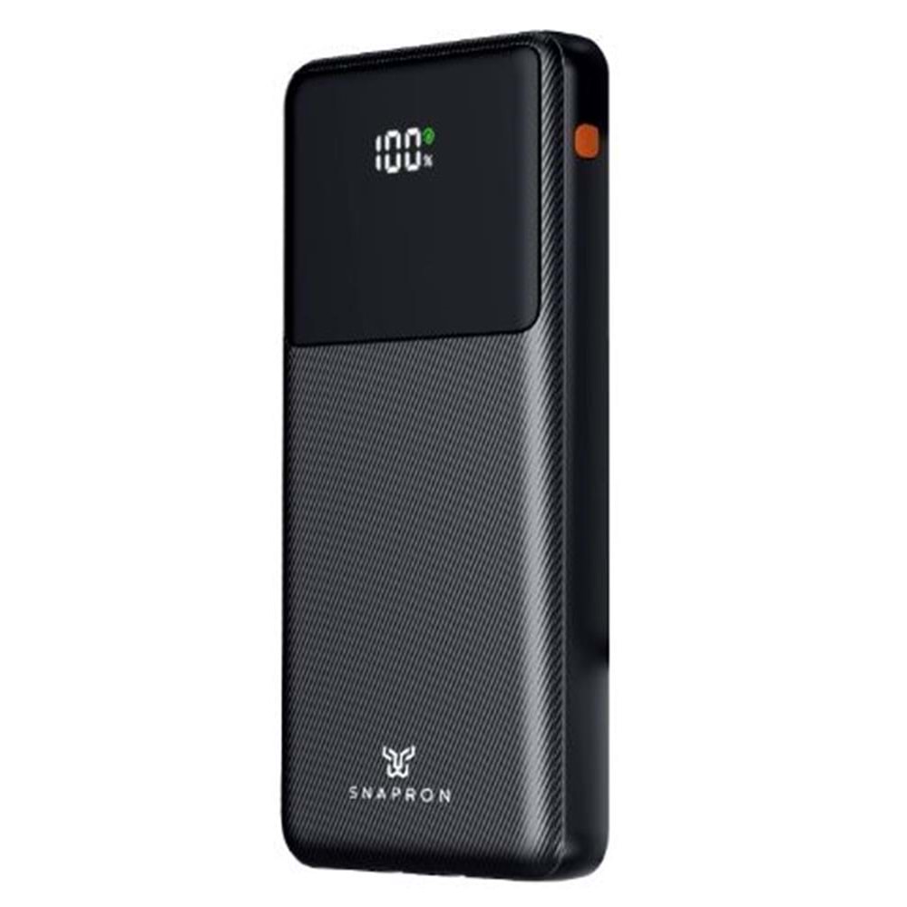 Snapron Pd 22.5W 10.000mAh Hızlı Şarj Lcd Ekran PowerBank