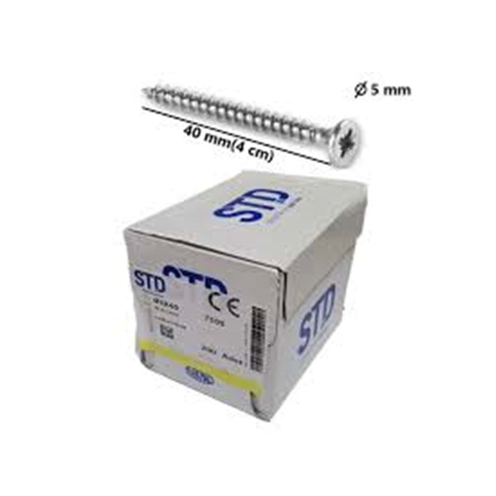 STD 5*40 SUNTA VİDASI (ADET FİYATI)
