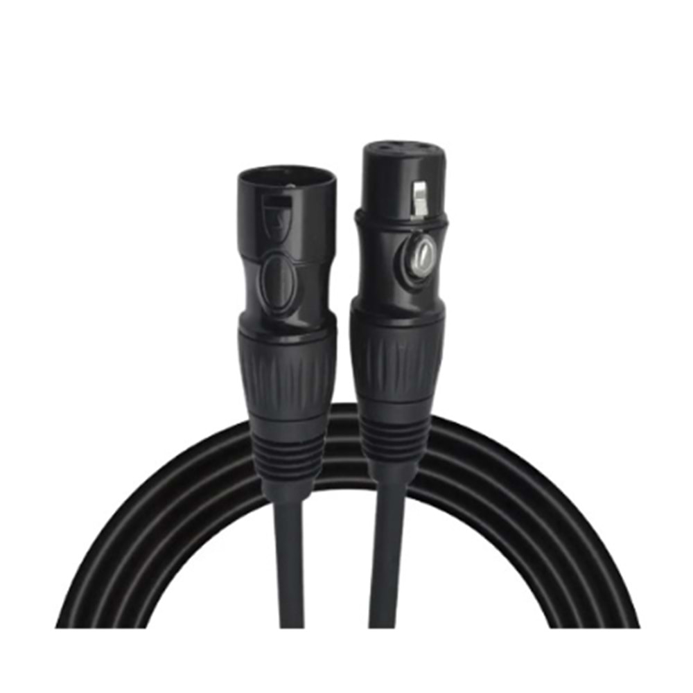 S.WIELER 1 METRE XLR ERKEK-XLR DİŞİ KABLO