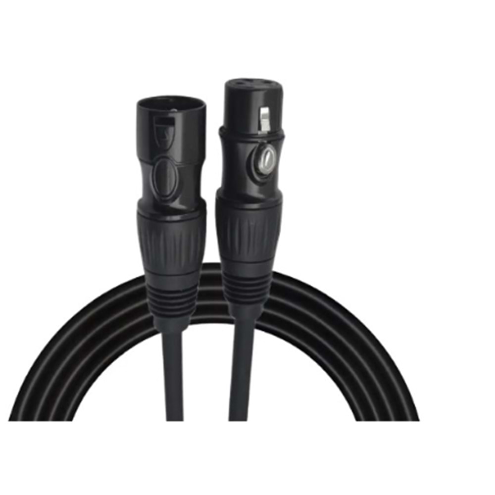 S.WIELER 3 METRE XLR ERKEK-XLR DİŞİ KABLO