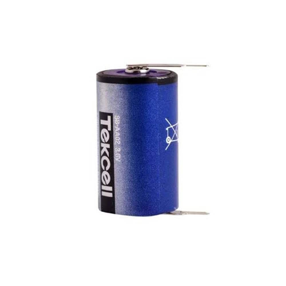 TEKCELL SB-AA02 3.6 V 1/2AA LİTYUM PİL PUNTALI