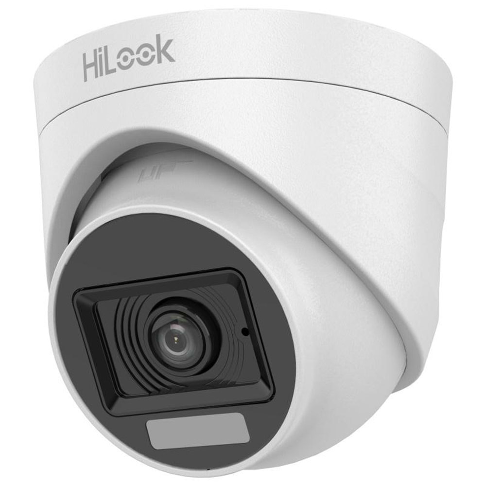 Hilook 2mp 2.8mm Dual Light Mini Dome Kamera (DAHİLİ MİKROFON,GECE 20 METRE RENKLİ GÖRÜŞ)