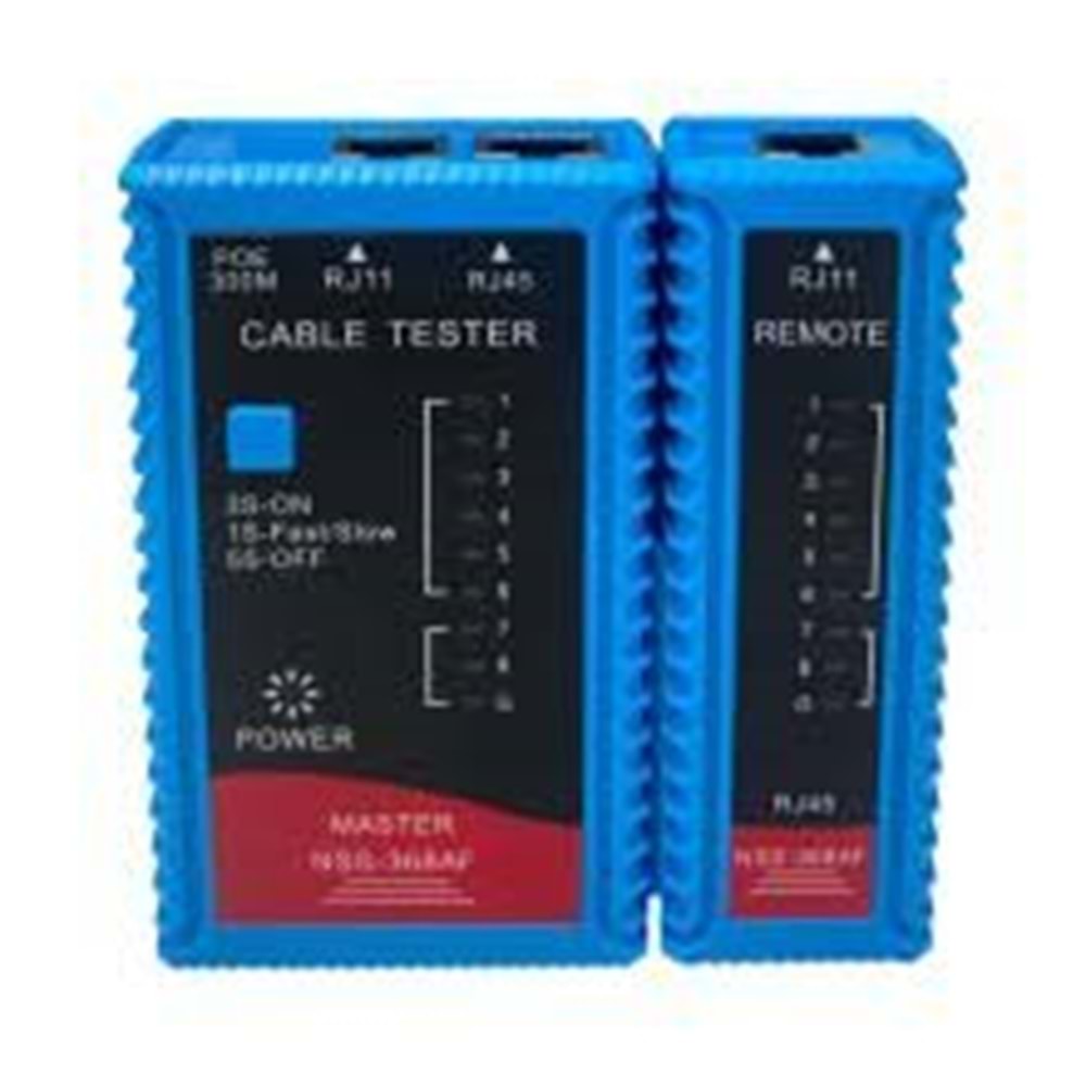 TAPLİN NETWORK + POE KABLO RJ45 TEST CİHAZI