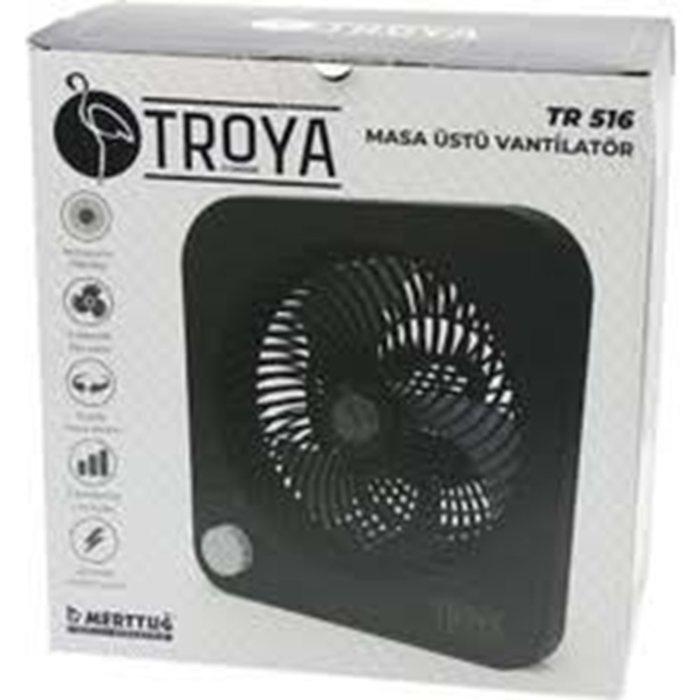 TROYA MASA ÜSTÜ VANTİLATÖR