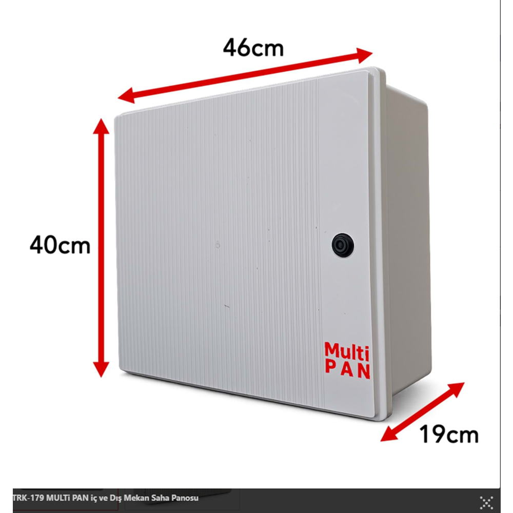 TRK MULTİ PAN İÇ VE DIŞ MEKAN SAHA PANOSU 38*16*43CM EBATLARINDA