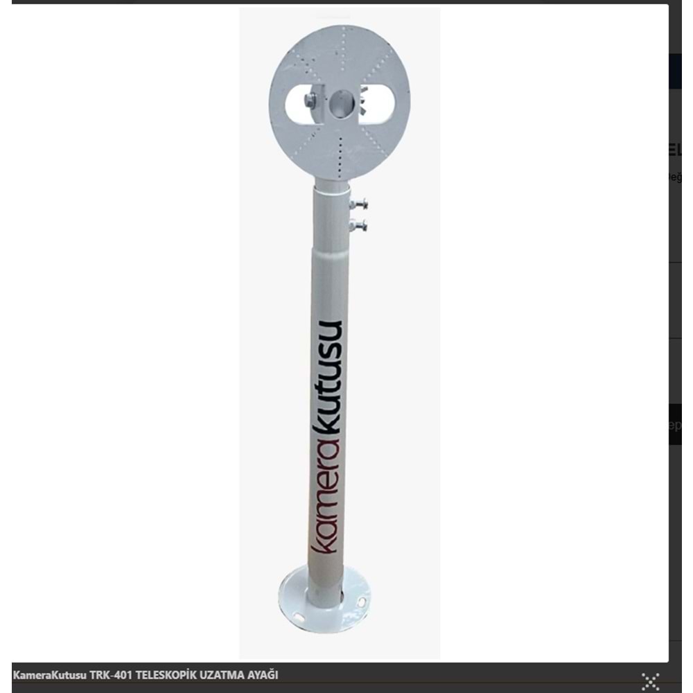 TELESKOPİK UZATMA AYAĞI METAL 60-100CM