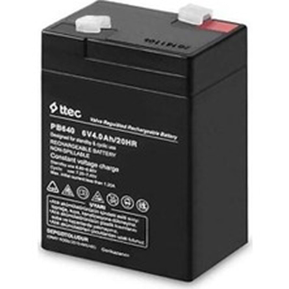 TTEC 6V 4A BAKIMSIZ KURU AKÜ