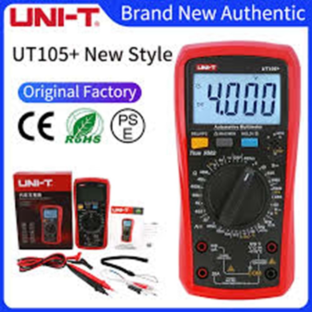 UNI-T UT105+ DİĞİTAL ÖLÇÜ ALETİ