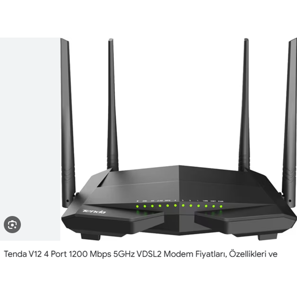 TENDA 1200MPBS DUAL BAND VDSL2/ADSL2+ MODEM/ROUTER