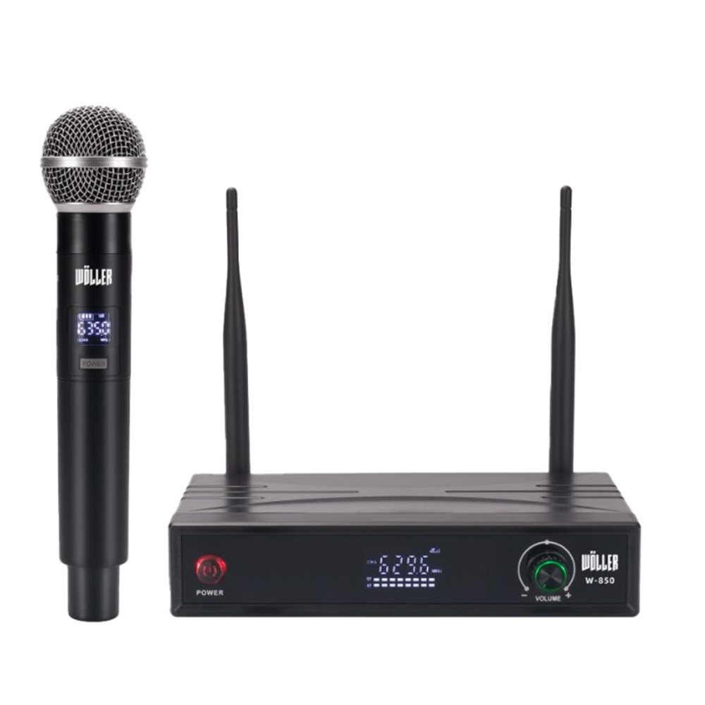 WÖLLER TEK KANAL EL TELSİZ MİKROFONU UHF