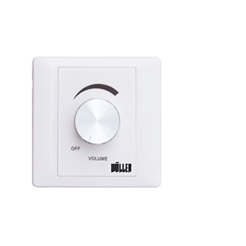 WÖLLER SIVA ALTI DUVAR TİPİ SES KONTROL ÜNİTESİ (1-2 HOPARLÖR İÇİN)
