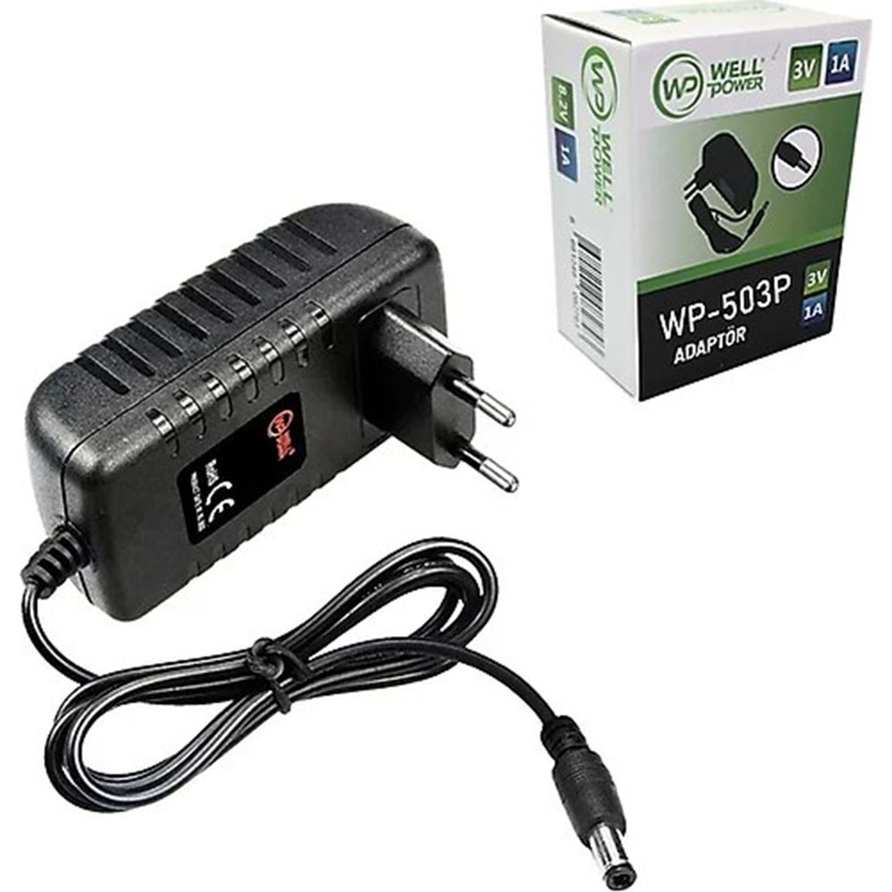 WELLPOWER WP-0503P 5V 3AH ADAPTÖR DHL