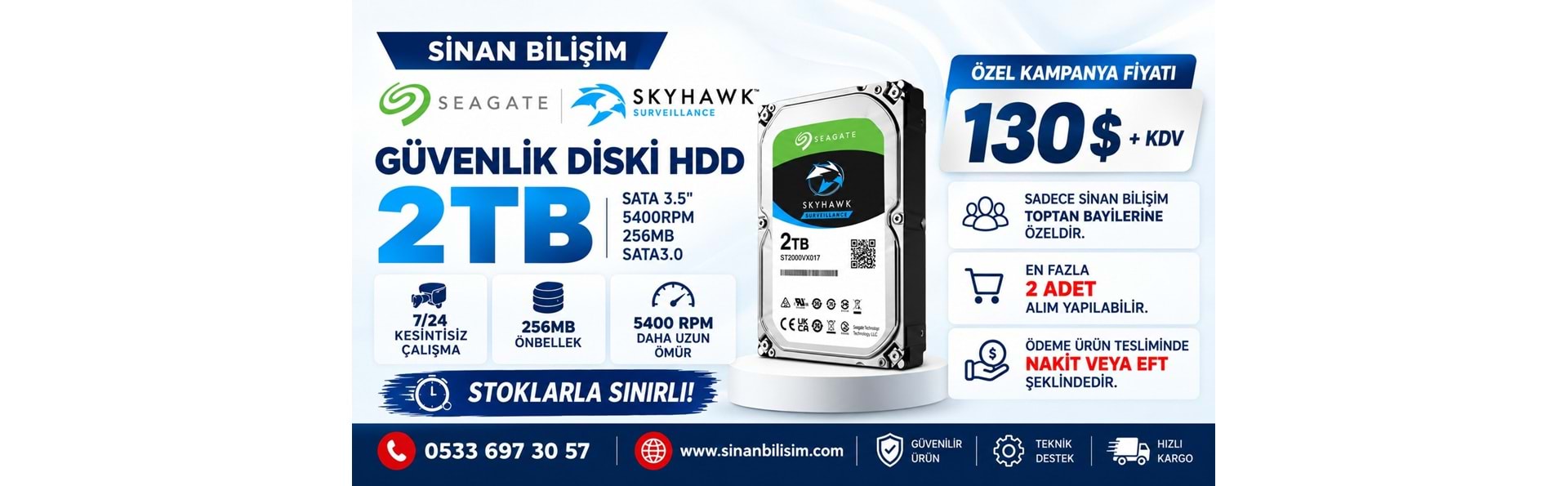 kayseri 2 tb hdd harddisk en ucuz satan