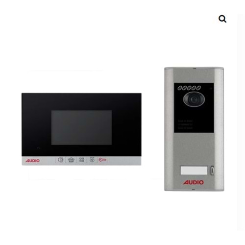 AUDIO (KDV DAHİL) 4.3 İNC VİLLA SET SİYAH BUS PLUS GSET-18