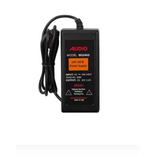 AUDIO (KDV DAHİL) BUS PLUS 24 V 60 WATT GÜÇ KAYNAĞI