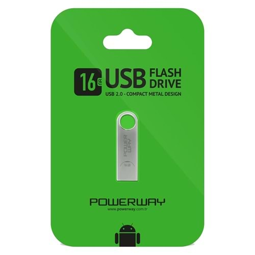 POWERWAY 16 USB FLASH BELLEK