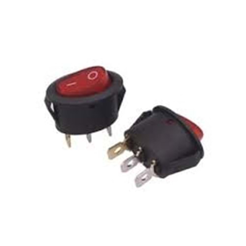 OVAL IŞIKLI SOBA ANAHTARI