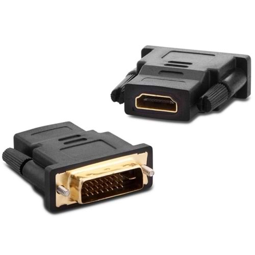POWERMASTER 24+1 PİN GOLD DVI ERKEK HDMI DİŞİ ÇEVİRİCİ JACKPOWERMASTER 24+1 PİN GOLD DVI ERKEK HDMI DİŞİ ÇEVİRİCİ JACK