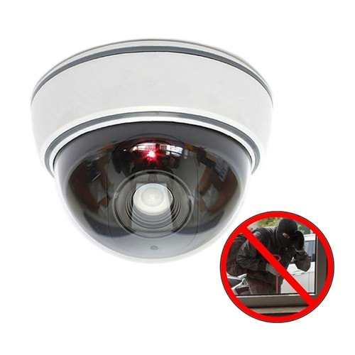POWERMASTER PM-1200 KIRMIZI LEDLİ PİLLİ MAKET DOME KAMERA 100X100X65MMPOWERMASTER PM-1200 KIRMIZI LEDLİ PİLLİ MAKET DOME KAMERA 100X100X65MM
