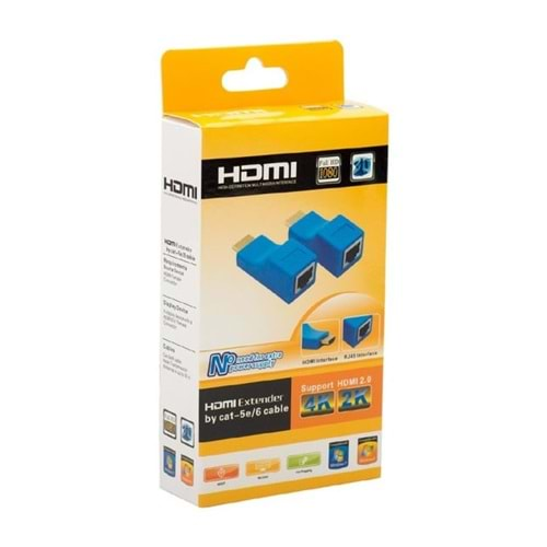 POWERMASTER 4K HDMI TO CAT5/CAT6 30 METRE UZATICI EXTENDER