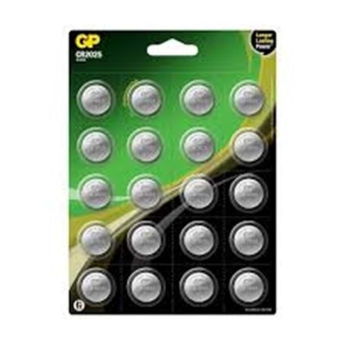 GP 2025 LITHIUM PİL 20 Lİ KARTELA(BLİSTER FİYATI)
