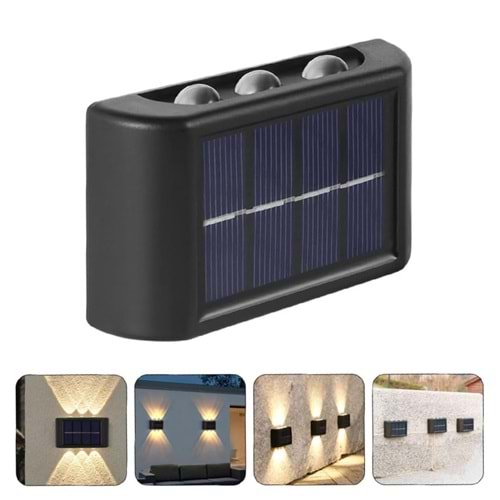 POWERMASTER DUVAR LAMBASI 2'Lİ SET SOLAR APLİKPOWERMASTER DUVAR LAMBASI 2'Lİ SET SOLAR APLİK