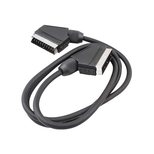 POWERMASTER 3 METRE 7 MM POŞETLİ SİYAH SCART SCART KABLOPOWERMASTER 3 METRE 7 MM POŞETLİ SİYAH SCART SCART KABLOPOWERMASTER 3050