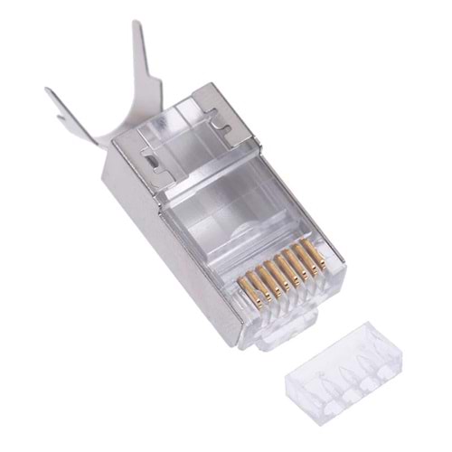 POWERMASTER PM-3734 RJ45 CAT7 JACK SOKET TEKLİ KONNEKTÖRPOWERMASTER PM-3734 RJ45 CAT7 JACK SOKET TEKLİ KONNEKTÖR