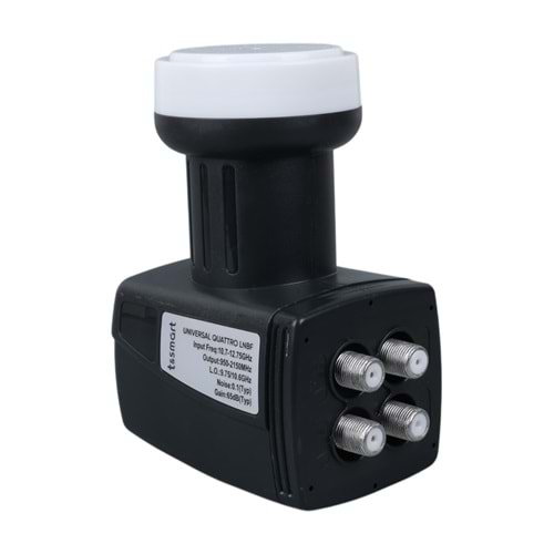 T&SMART ULTRA HD 4K UNIVERSAL QUAD DÖRTLÜ LNB 0.1DBT&SMART ULTRA HD 4K UNIVERSAL QUAD DÖRTLÜ LNB 0.1DB