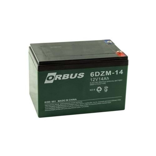 TEKSAN ORBUS 12 V 14 A AKÜ ELEKTRİKLİ BİSİKLET