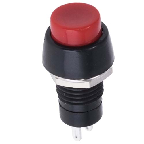 YUVARLAK ANAHTARLI KALICILI 10 MM PLASTİK BUTON IC-190