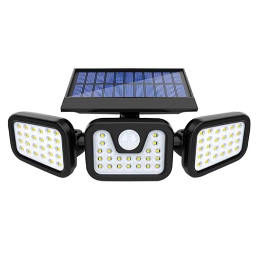 POWERMASTER MX-W771A SENSÖRLÜ 3 MODLU 74 LEDLİ SOLAR AYDINLATMALI DUVAR LAMBASIPOWERMASTER MX-W771A SENSÖRLÜ 3 MODLU 74 LEDLİ SOLAR AYDINLATMALI DUVAR LAMBASI