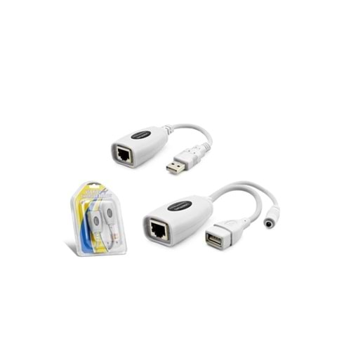 HADRON USB EXTENDER USB TO RJ45 60MT