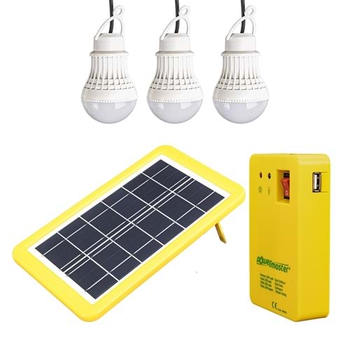 POWERMASTER PM-8905 GÜNEŞ PANELLİ 3 LAMBALI POWERBANK ÖZELLİKLİ ÇOK AMAÇLI ŞARJLI SOLAR AYDINLATMAPOWERMASTER PM-8905 GÜNEŞ PANELLİ 3 LAMBALI POWERBANK ÖZELLİKLİ ÇOK AMAÇLI ŞARJLI SOLAR AYDINLATMA