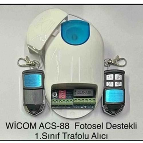 WİCOM FOTOSELLİ KEPENK PANJUR ALICISI + 2 KUMANDA