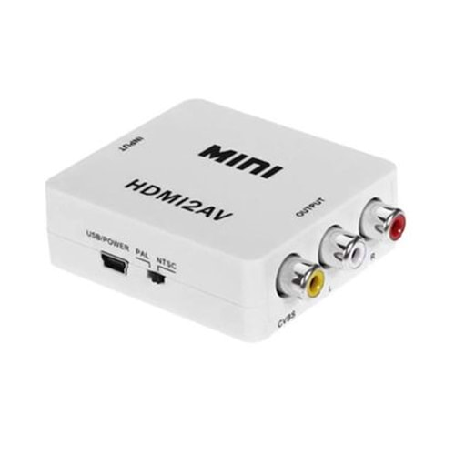 WELLPOWER AV TO HDMI ÇEVİRİCİ