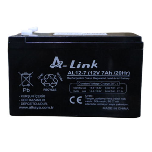 A-LİNK 12 V 7 A BAKIMSIZ KURU AKÜ (1,976KG)