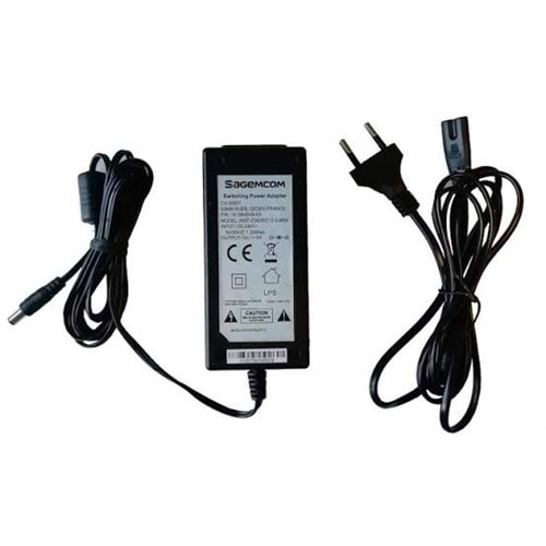 FORLINE SAGEMCOM 12V 5AH PLASTİK KASA ADAPTÖR DHL
