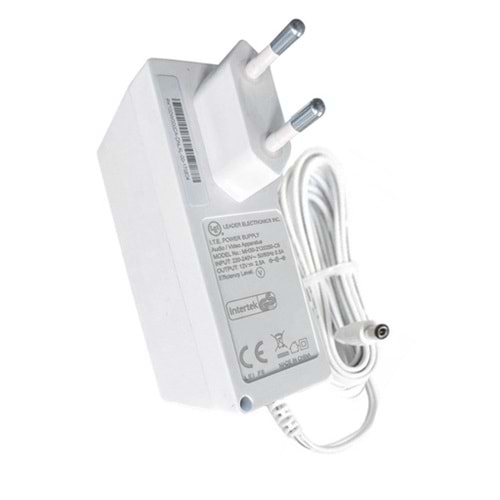 LEADER 12V 2,5AH 1.KALİTE BEYAZ ADAPTÖR