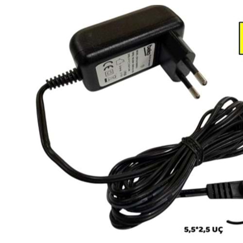 ATZ456 – 21V 0,5A SÜPÜRGE ADAPTÖRÜ BEKO-GRUNDIG-ARÇELİK 5,5*2,5 UÇ