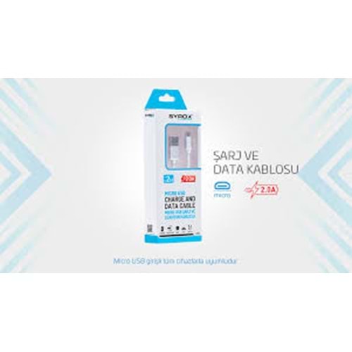 C17 2.0A 2M Micro USB Şarj & Data Kablosu