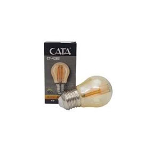 Cata CT-4283 Amber 4 W E27 Rustik LED Ampul AMBER