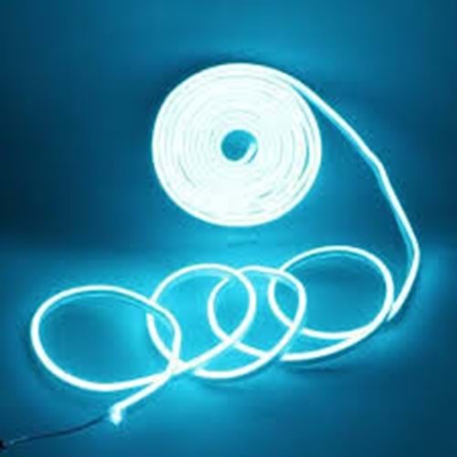 CATA 12V BUZ MAVİ NEON LED 50MT MAKARA (1MT FİYATI)
