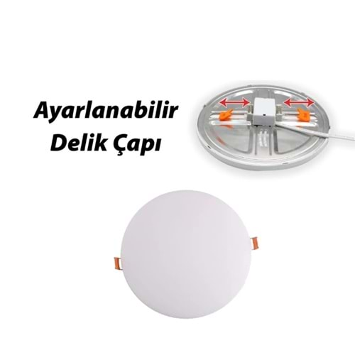 CATA 25 W PLUS LED PANEL AYARLANABİLİR ÖLÇÜ LİSTE FİYATI DHL